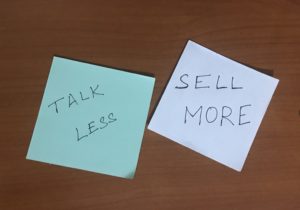 How Talking Less Will Get You More